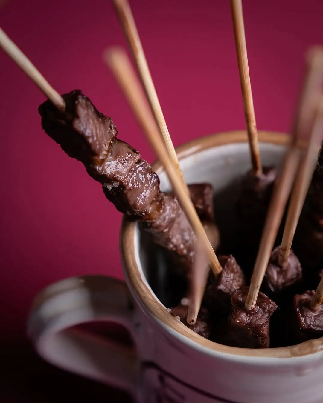 Arrosticini abruzzesi alla brace — Frékt — 3