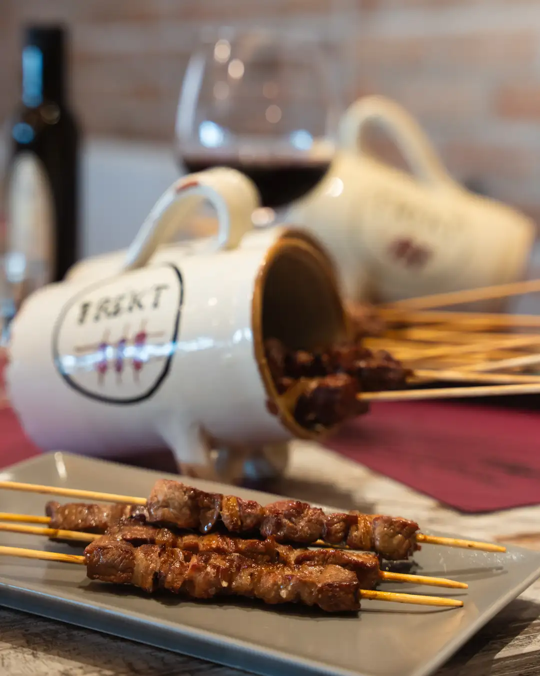 Arrosticini abruzzesi alla brace — Frékt — 4